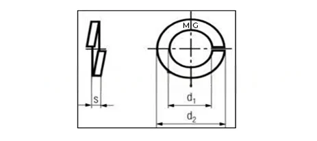 Arruela Pressão Din 127